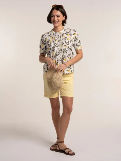 Brakeburn Palermo Blouse In White