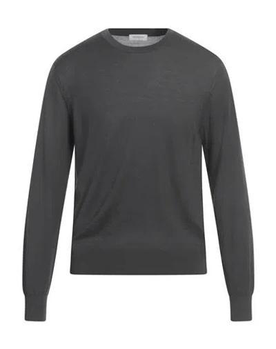 Bramani Cashmere Man Sweater Lead Size L Cashmere
