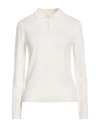 Bramani Cashmere Woman Sweater Ivory Size S Cashmere In White