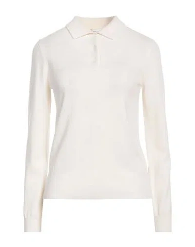 Bramani Cashmere Woman Sweater Ivory Size S Cashmere In White