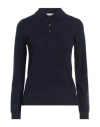 Bramani Cashmere Woman Sweater Navy Size S Cashmere In Navy