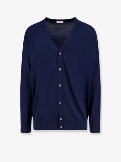 Bramani Cashmere Wool Cardigan In Blue