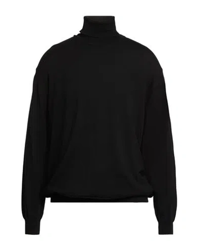 Bramante Man Turtleneck Black Size 50 Virgin Wool