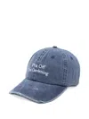 Bram's Fruit Distressed Cap In Blue