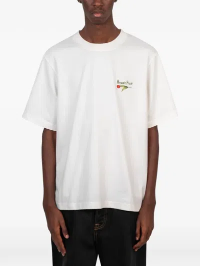 Bram's Fruit Flora 2.0 Graphic-print T-shirt In White