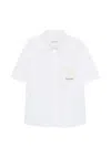 Bram's Fruit Short-sleeve Shirt In White