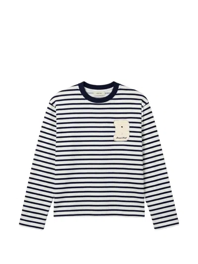 Bram's Fruit Striped Long-sleeve T-shirt In Multi