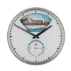 Bramwell Brown Clocks Tide Clock - Cloudy Grey In Grey