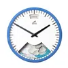 Bramwell Brown Clocks Weather Art Clock - Summer Blue In Blue