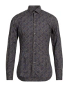 Brancaccio Man Shirt Sage Green Size 15 ¾ Cotton In Green