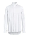Brancaccio Man Shirt White Size 16 Cotton In White