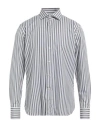 Brancaccio Man Shirt White Size 16 Cotton In White