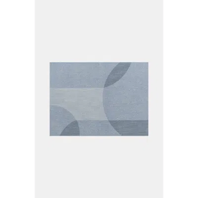 Branch Woven Chair Mat In Lagoon