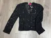 Brand Bazar Women's Izzy Crochet Cardigan In Black In Black