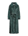 Brand Unique Woman Coat Dark Green Size 1 Polyester