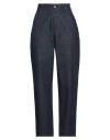 Brand Unique Woman Jeans Blue Size 1 Cotton In Blue