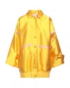 Brand Unique Overcoats In Yellow