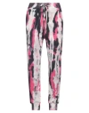 Brand Unique Woman Pants Fuchsia Size 0 Cotton In Pink