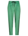 Brand Unique Woman Pants Green Size 2 Polyester In Green