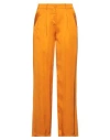 Brand Unique Woman Pants Orange Size 2 Viscose In Orange