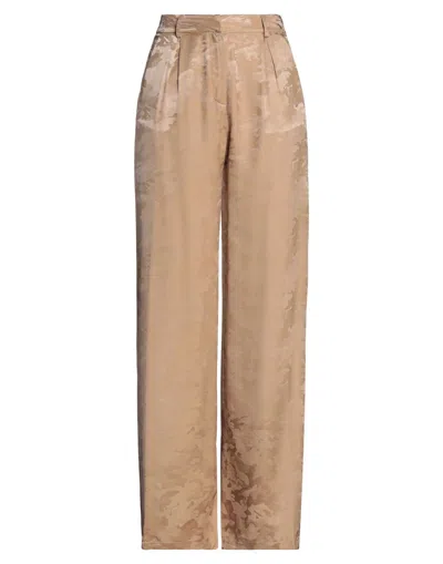 Brand Unique Pants In Beige