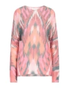 Brand Unique Woman Sweater Antique Rose Size 0 Polyester, Polyamide, Mohair Wool, Wool In Pink