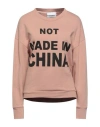 Brand Unique Woman Sweatshirt Blush Size 5 Cotton In Pink