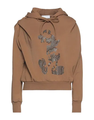 Brand Unique Sweatshirts In Beige