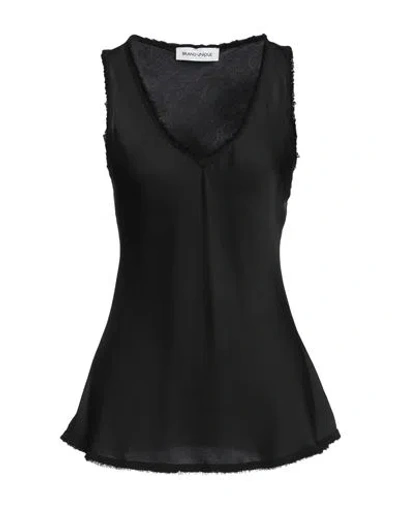 Brand Unique Woman Top Black Size 1 Viscose
