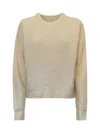Brand Unique Wool Sweater In Silver