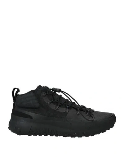Brandblack Man Sneakers Black Size 8.5 Textile Fibers