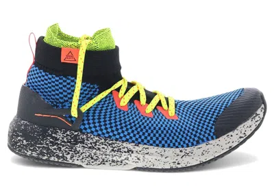 Pre-owned Brandblack Men's Brand Kazeii Trail Sneakers In Black/yellow