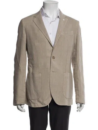 Pre-owned Brando Blazer In Neutral