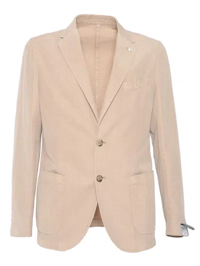 Brando-lubiam Single-breasted Jacket In Multicolor