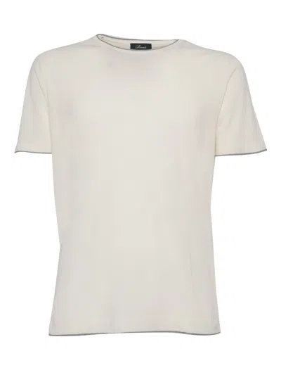 Brando-lubiam Gray Revo T-shirt In White