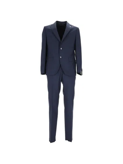 Brando Single Breasted Suit In Blue