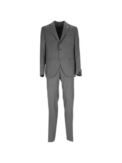 Brando Single Breasted Suit In Gray