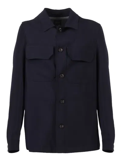 Brando-lubiam Giacca Drop S In Blue
