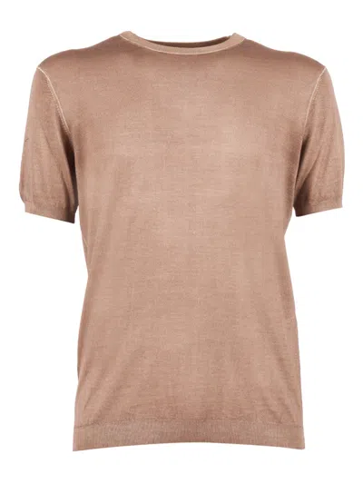 Brando-lubiam Maglia Drop S In Brown