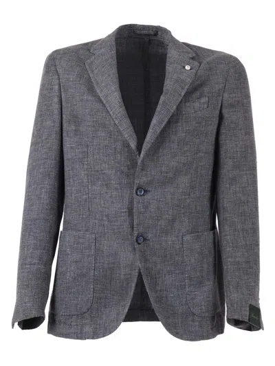 Brando-lubiam Brando Lubiam Giacca Drop S In Gray