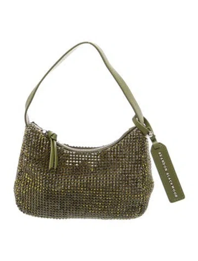 Pre-owned Brandon Blackwood Crystal Shoulder Bag