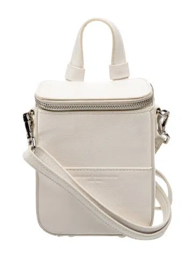 Pre-owned Brandon Blackwood Leather Backpack In Neutral