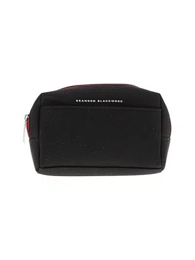 Pre-owned Brandon Blackwood Makeup Bag In Black