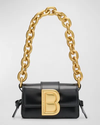 Brandon Blackwood Nia Micro Flap Leather Shoulder Bag