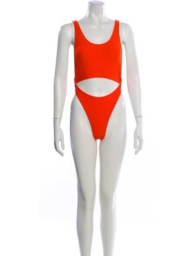 Pre-owned Brandon Blackwood One-piece W/ Tags In Orange