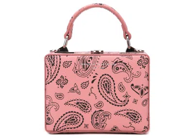Pre-owned Brandon Blackwood Women's  Mini Kendrick Trunk In Pink Bandana