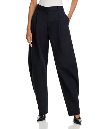 Brandon Maxwell Dean Cotton Balloon Pants In Black