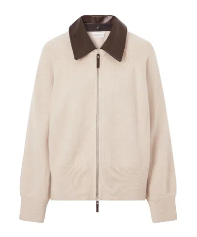 Brandon Maxwell Eco Cashmere Jacket In Pink