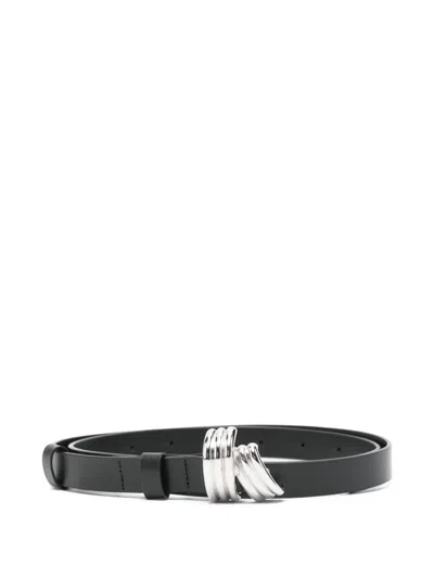Brandon Maxwell Edythe Belt In Black