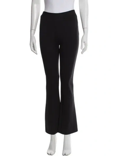 Pre-owned Brandon Maxwell Flared Pants In Black